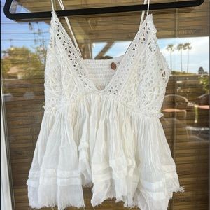 White free people top